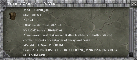 PUTRID CARPENTER'S VEST item card
